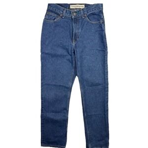 Tommy Hilfiger Jeans Womens W29 L32 Blue Denim Straight Leg 5 Pocket Classic Fit